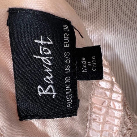 Bardot Gemma Lace Sheath Dress Size 6 - Picture 11 of 11